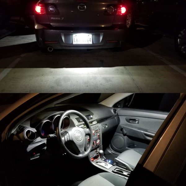 578 212-2 LED Bulbs Festoon Interior Map Dome Trunk Lights, 6K xenon White on Sale - Image 2