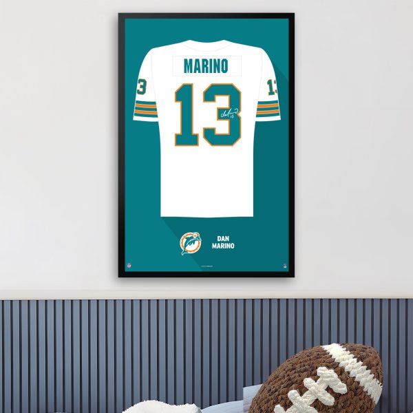 Miami DolphinsDan Marino Jersey Print Supply - Image 3
