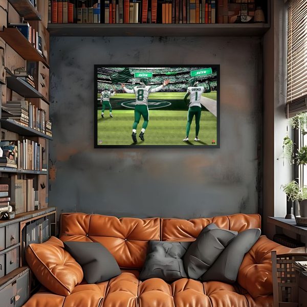 New York JetsRodgers and Gardner2 Player Print Cheap - Image 2